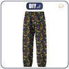 CHILDREN'S SOFTSHELL TROUSERS (YETI) - FOXES IN THE FORREST (122/128)