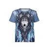T-SHIRT DZIECIĘCY - SPIRIT WOLF - zestaw do uszycia (116/122)
