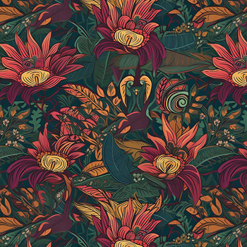 WILD JUNGLE WZ.12- Polster- Velours