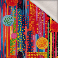 RETRO GEOMETRIC WZ. 4 - Wintersweat angeraut mit Elastan ITY