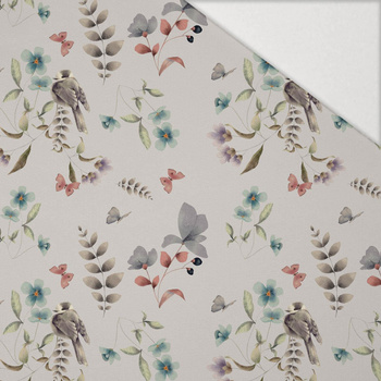 BIRDS AND BUTTERFLIES (INTO THE WOODS) - Hydrophober angerauter Wintersweat