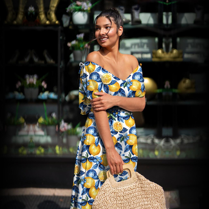 100cm Tutti Frutti wz. 16 - Baumwoll Musselin