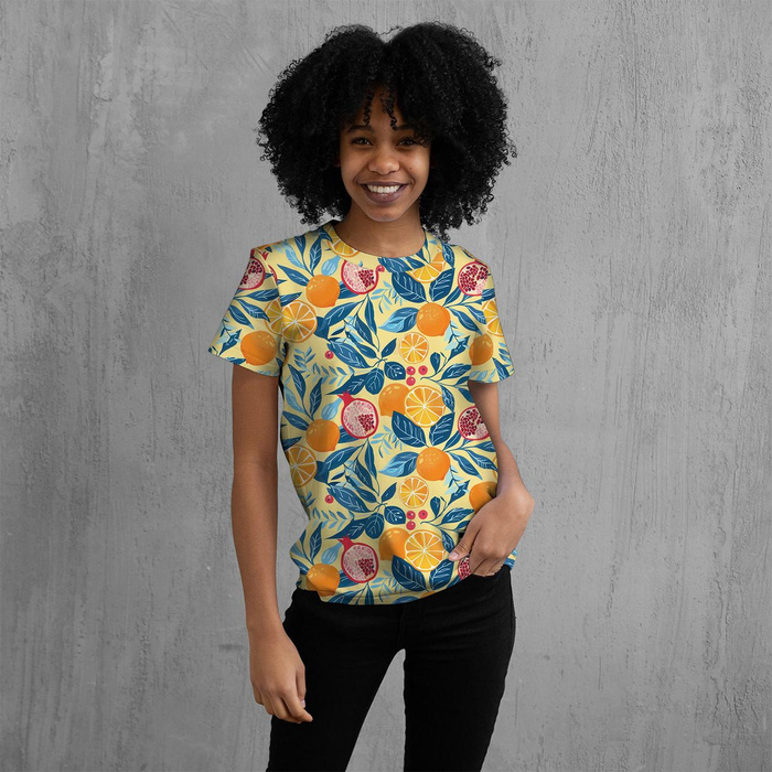 Tutti Frutti wz. 5 - looped knit fabric
