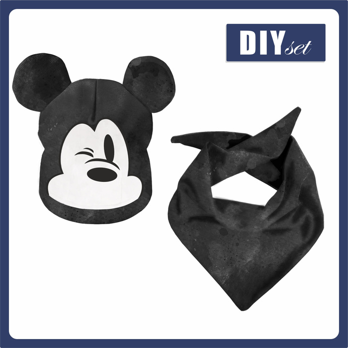 KID'S CAP AND SCARF (MOUSE) - MOUSE 51-54