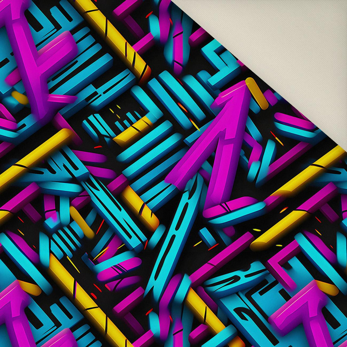 ABSTRACTION wz.12- Upholstery velour 