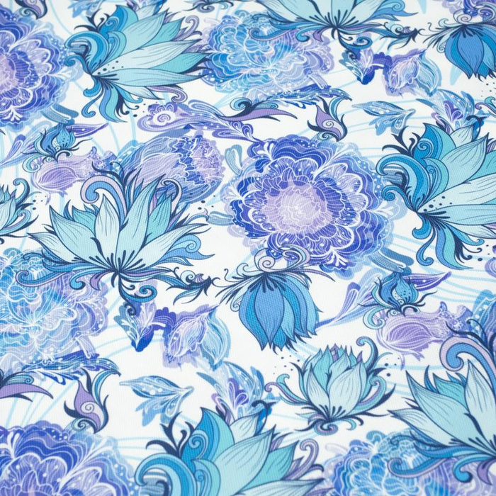FROZEN GARDEN - Waterproof woven fabric
