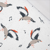 50CM BIRDS TUNES / dirty white - single jersey with elastane - single jersey with elastane TE210