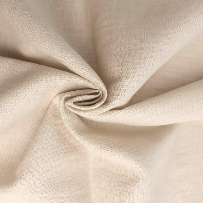 Ramie mit Baumwolle - BEIGE