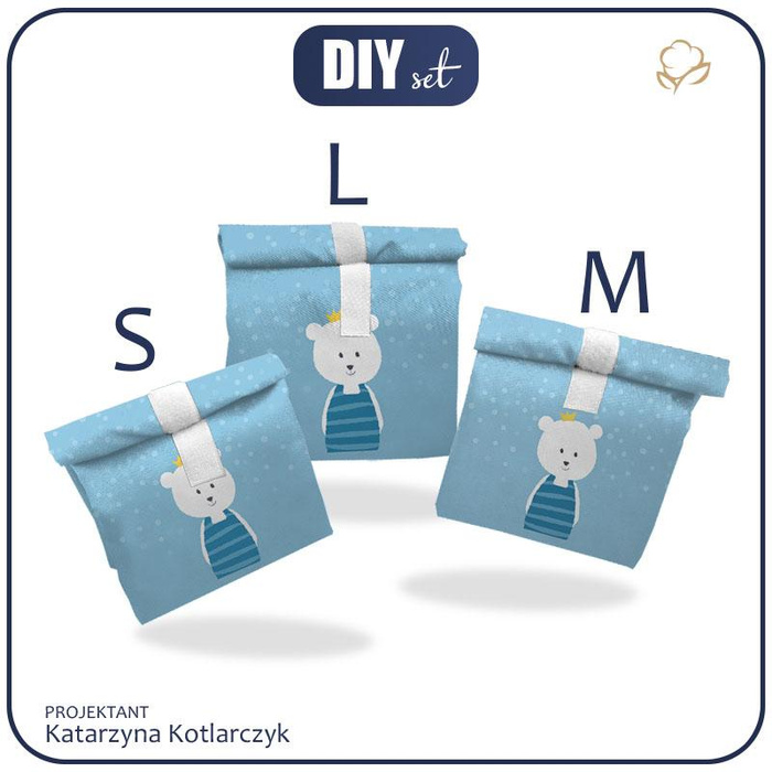 LUNCHBAG - MEDVÍDEK S KORUNOU - L