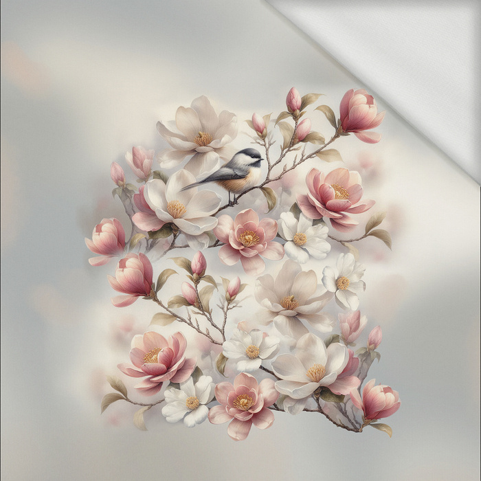 PASTEL BLOOM WZ. 2 - panel (60cm x 50cm) Sommersweat