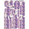 WOMEN'S PARKA "ANNA" (M) - ALCOHOL PASTEL WZ.4 - sewing set