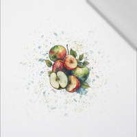 TUTTI FRUTTI APPLES - panel (60cm x 50cm)  bavlněná tkanina