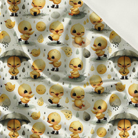 DUCKIE RAIN WZ. 1 - satén