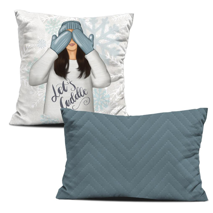 DECORATIVE PILOWS - LET'S CUDDLE MS. 2 (WINTER IN THE CITY)
