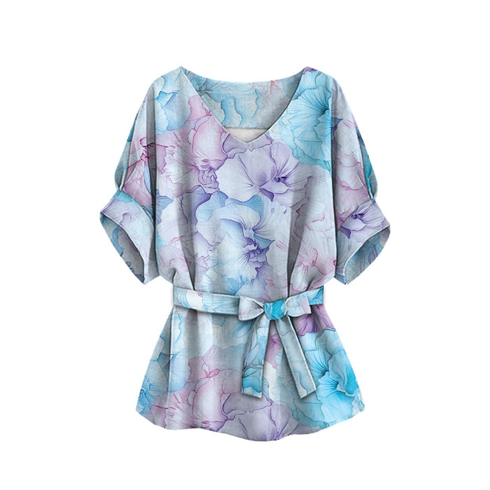 KIMONO HALENKA - ALCOHOL PASTEL WZ.3 - Sada šití