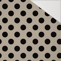 POLKA DOTS WZ. 12 - Hydrofobowa dzianina drapana