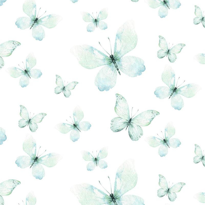 MOTYLE WZ. 2 (AKWARELOWE MOTYLE) - lycra 300g