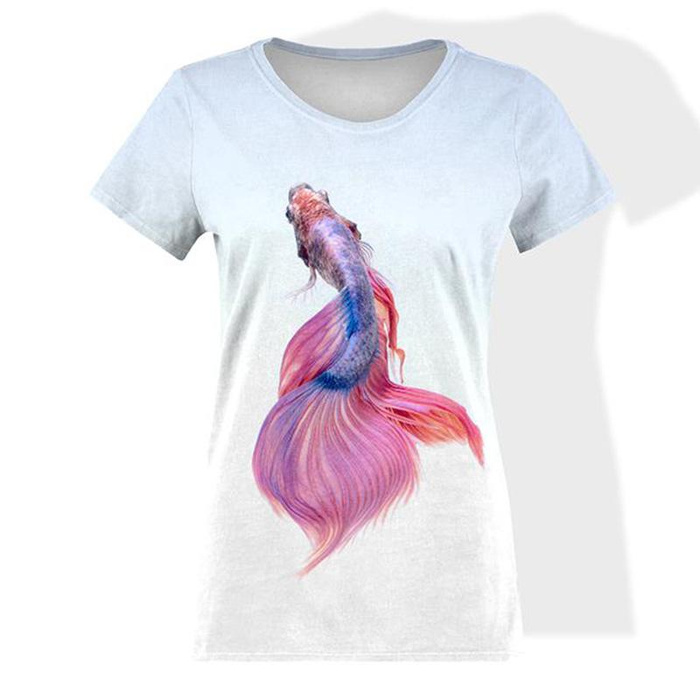 T-SHIRT DAMSKI - BOJOWNIK - single jersey M