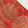 MANDALA wz. 5 / czerwony - Satyna