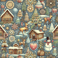 Vintage Christmas wz.23 - Panama 220g