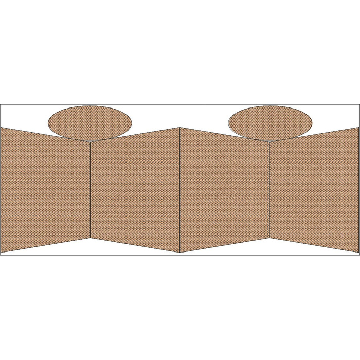 TORBA SHOPPER - JUTA / beżowy - zestaw do uszycia