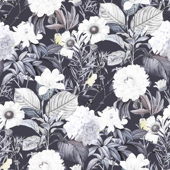 LUXE BLOSSOM pat. 4 - Viscose jersey