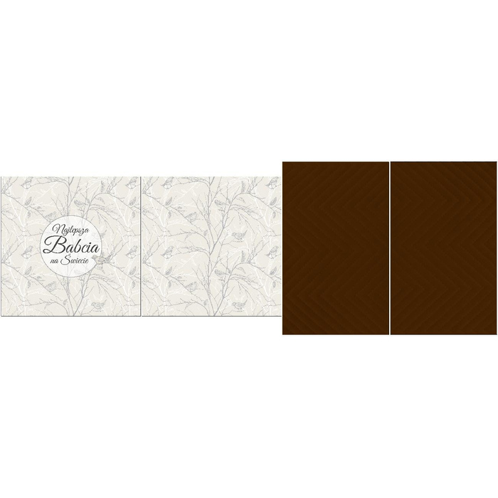 DECORATIVE PILOWS - Najlepsza Babcia na świecie / birds