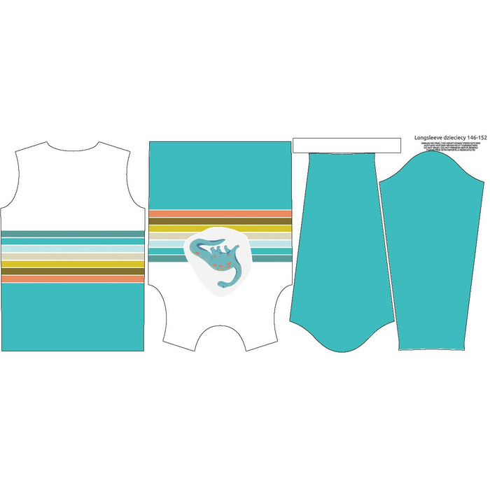 LONGSLEEVE - DIPLODOK - Sada šití