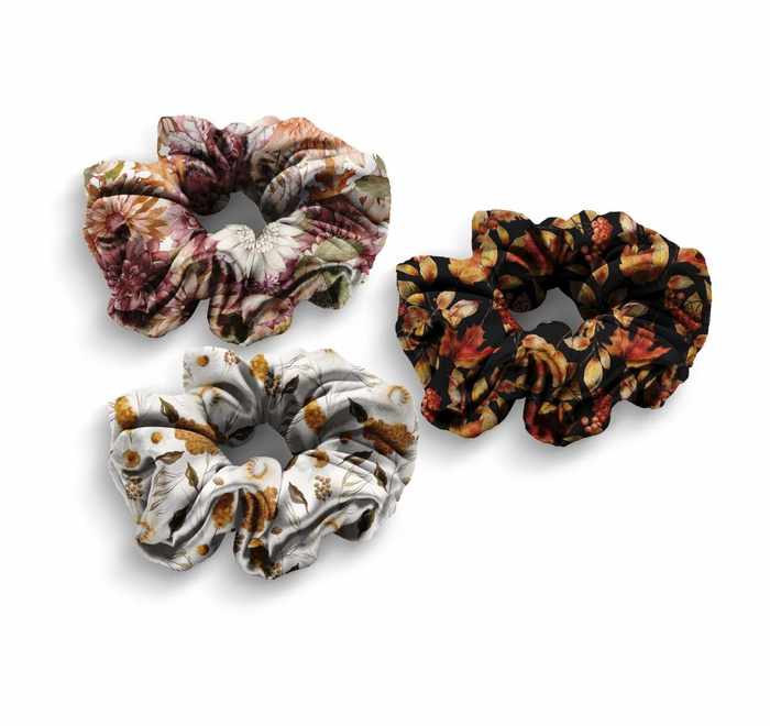 OPASKA I GUMKA DO WŁOSÓW 3KPL - WZÓR 8 - zestaw do uszycia 4-8