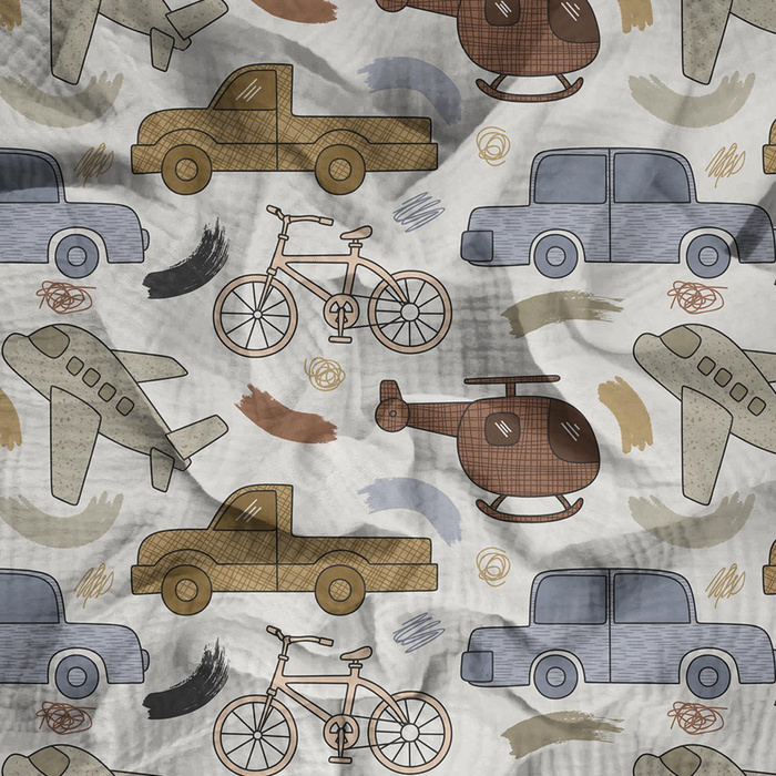 VOZIDLA vz. 3 - Mušelín bavlněný