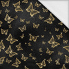 Black & Gold Glamour wz.4 - teplákovina s elastanem ITY