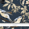 BOTANICAL BIRDS - Waterproof woven fabric