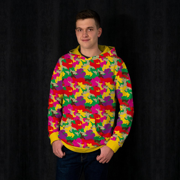 NEON CAMOUFLAGE PAT. 4 - softshell