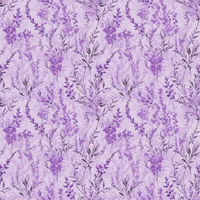 DIGITAL LAVENDER / FLOWERS - Len 100%