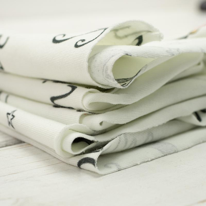 FOTO PINGWIN SMILE / biały - single jersey z elastanem TE210