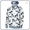 MEN’S SWEATSHIRT (OREGON) BASIC - FOREST ANIMALS (GALACTIC ANIMALS) - sewing set