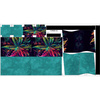 XL bag with in-bag pouch 2 in 1 - Hemp leaves WZ. 8 - sewing set