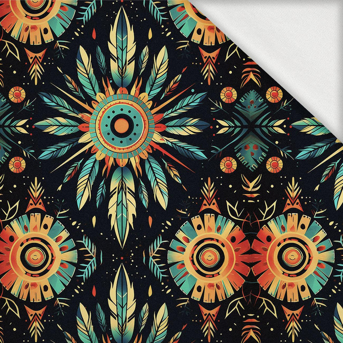 AROUND THE WORLD wz.13 - looped knit fabric with elastane ITY