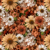 AUTUMN FLOWERS WZ. 30 - single jersey