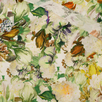 BLUMEN-MISCHUNG - Satin (BUTTER YELLOW)