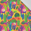 NEON CACTUS WZ.1 - Baumwoll Webware