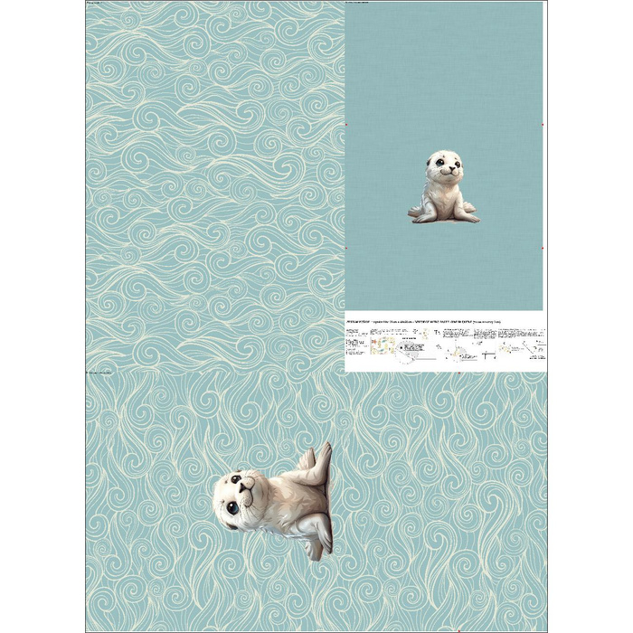 KINDER BETTWÄSCHE - SWEET SEAL - Nähset