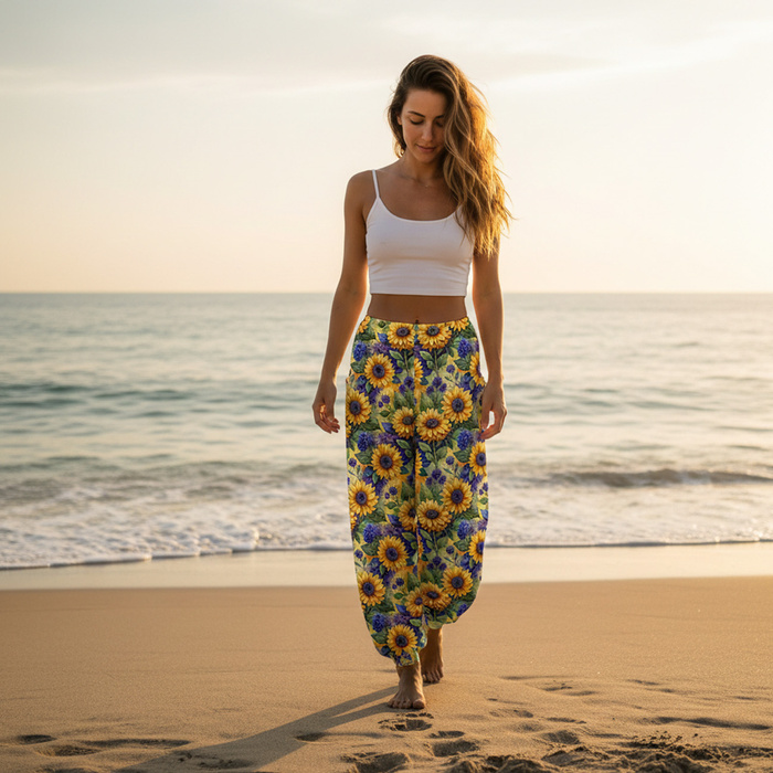 SUNFLOWERS wz. 4 - lycra 300g