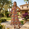 FLOWERS PAPAYA ORANGE WZ. 3 - Panama 220g