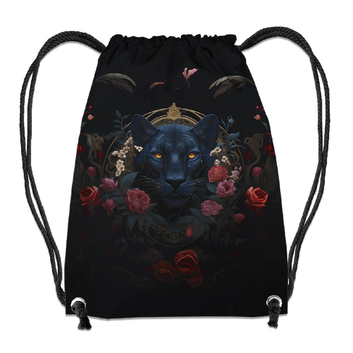 GYM BAG - GOTHIC PANTHER - big