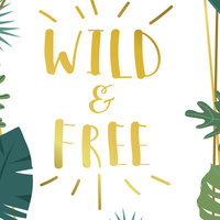 LIŚCIE (WILD & FREE) - PANEL SINGLE JERSEY