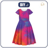 KID'S DRESS "MIA" - COLORFUL SPECKS - sewing set