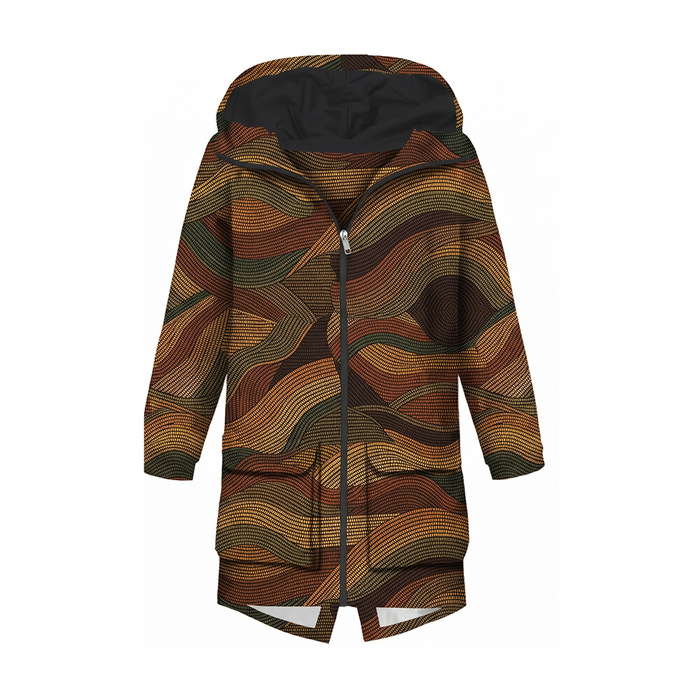 MEN'S PARKA (TOM) - RETRO GEOMETRIC WZ. 22 - sewing set S