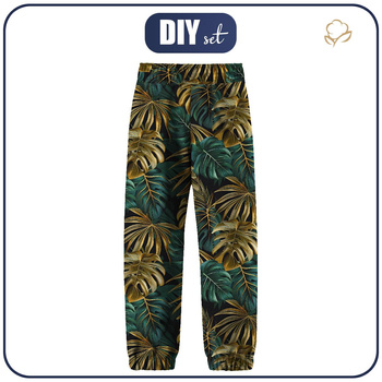 DZIECIĘCE SPODNIE Z SOFTSHELLU (YETI) - MONSTERA wz.7 - zestaw do uszycia (86/92)