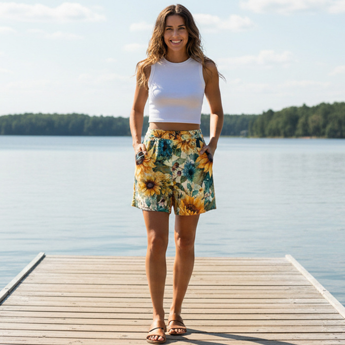 Sunflowers wz. 8 - lycra 300g